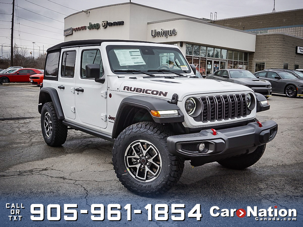 2024 Jeep Wrangler Rubicon 4 Door 4x4 Burlington