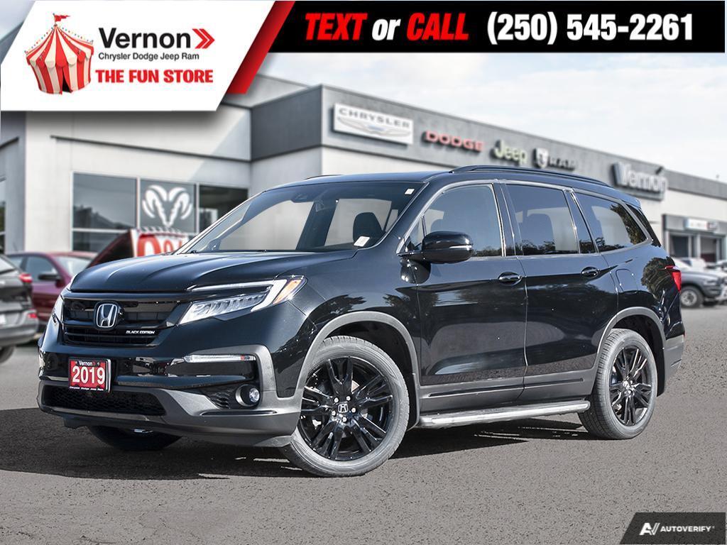 2019 Honda Pilot Black Edition AWD Cooled Seats Kamloops