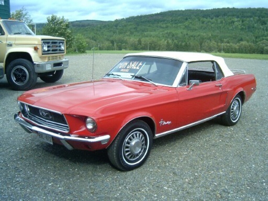 1968 Ford Mustang Convertible Dsl De Drummond