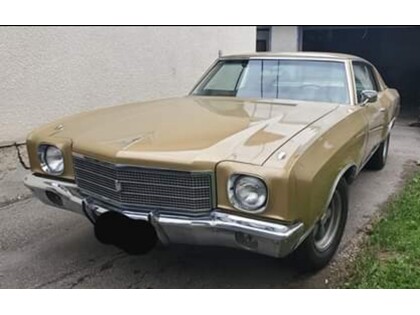 1970 Chevrolet Monte Carlo Gold Winnipeg